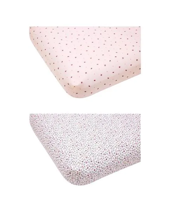 2 paquets de feuilles de coton Flannelette en coton - Flora