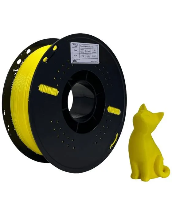 Keytek PLA+ 3D Filament jaune citron