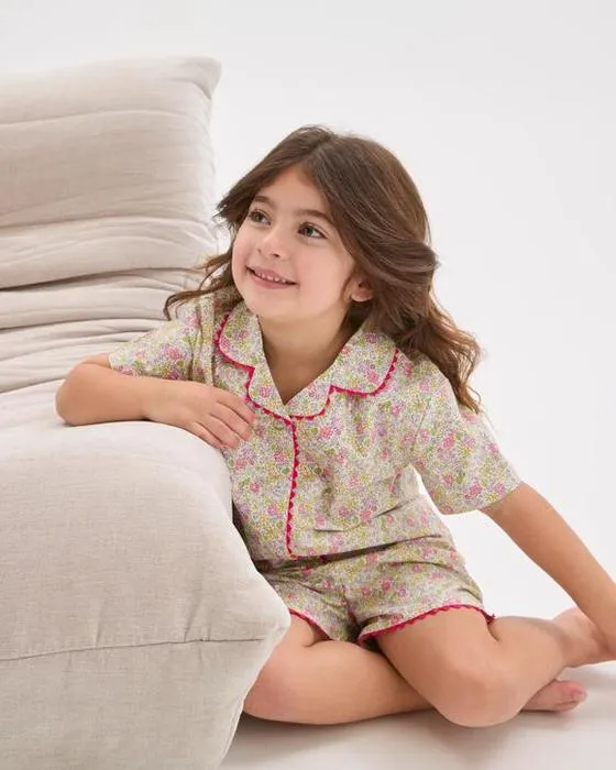 Cible Enfants Australienne Coton Jeunes filles Rac Rac Short Pyjama Set