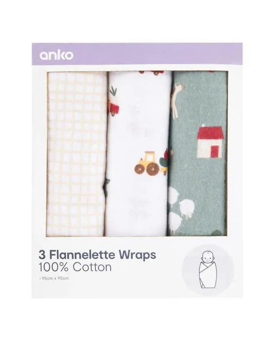 3 bandes de pellicules de coton - Ferme