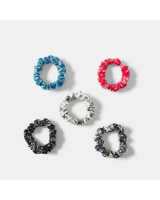 5 Pack Bandana Imprimer Mini ecrans de cheveux