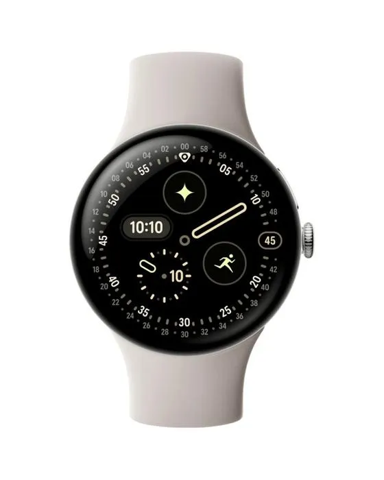 Google Pixel Montre 4 45mm WiFi Argent / porcelaine