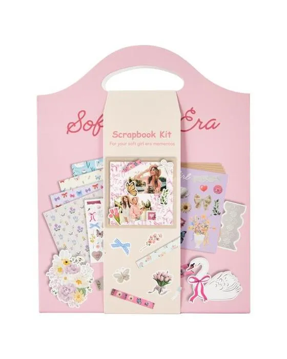 Kit de livre de scrapbook - Era douce fille