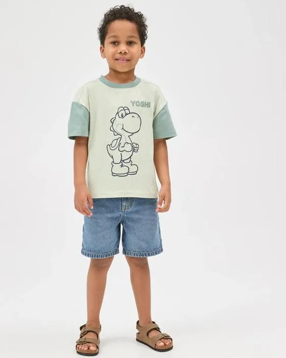 T-shirt en coton australien Super Mario
