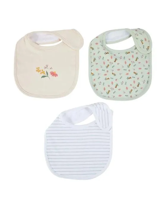 3 packs de coton biologique - Flora