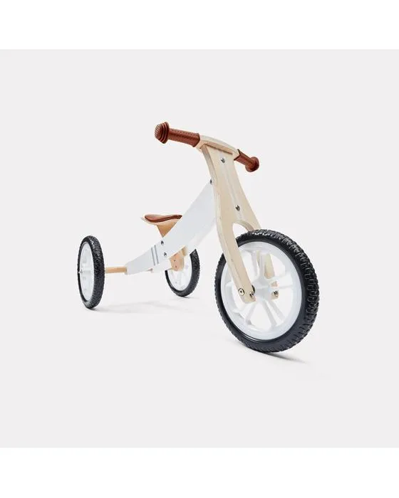 Vélo 2-en-1 de balance en bois