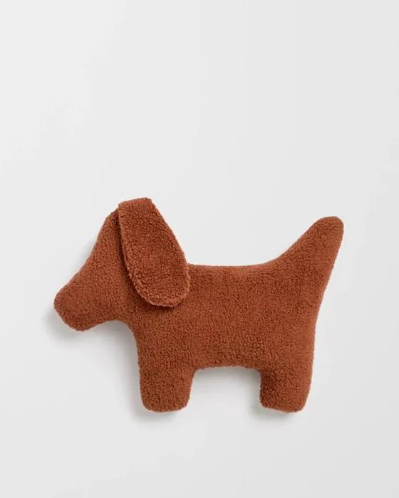 Coussin de chien d'épike cible - brun