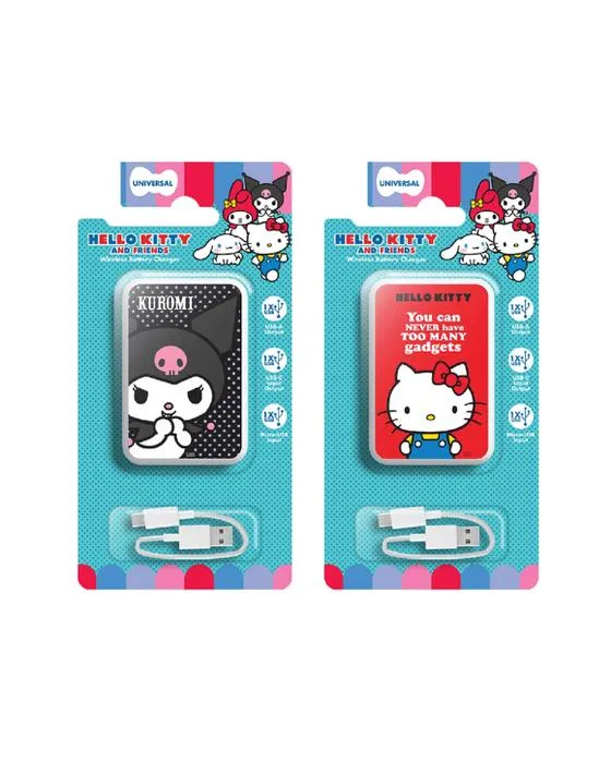 Bonjour Kitty et amis chargeur sans fil - Assortiment