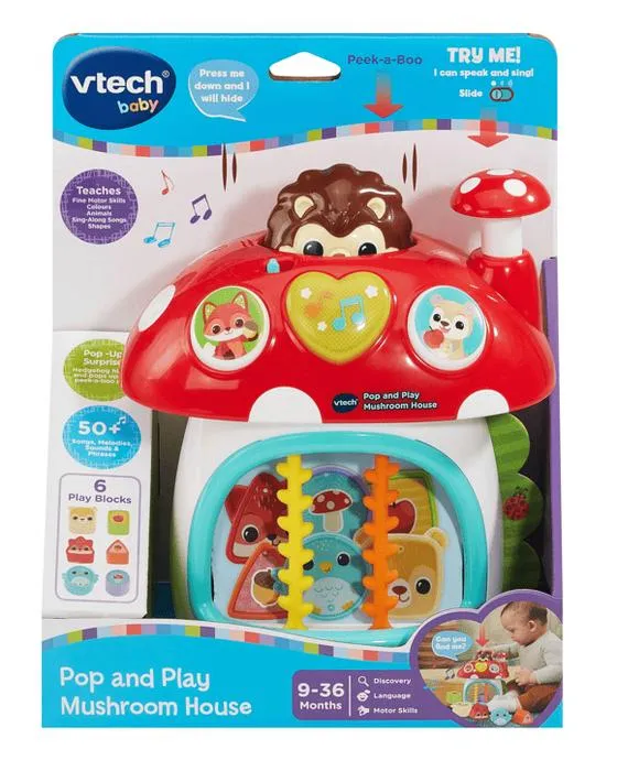 VTech Baby Pop et jouer à la maison de champignons