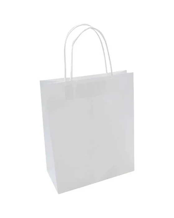 J.Burrows Kraft Sac Petit Blanc 25 Pack