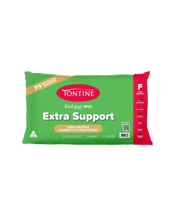 Oreiller de soutien supplémentaire en tontine - une taille - blanc