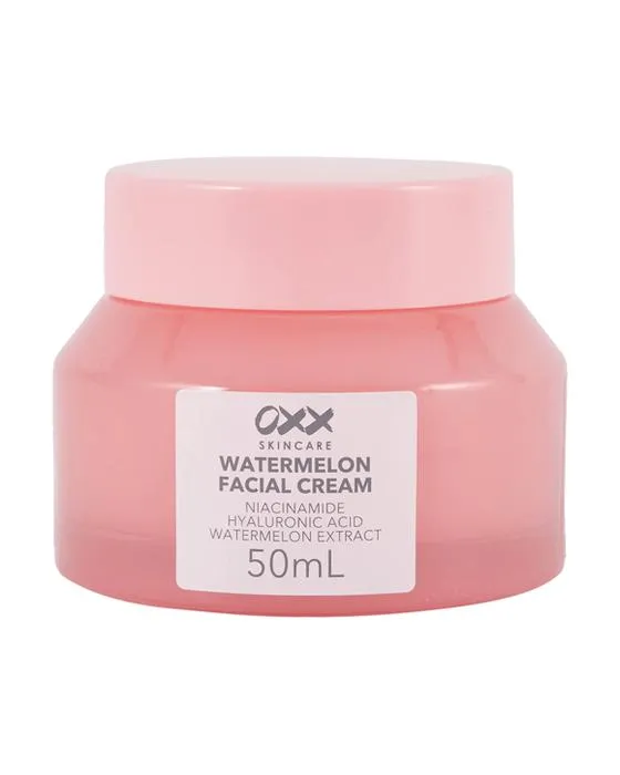 Crème faciale de la pastèque OXX soin de la peau 50ml - Niacinamide, acide hyaluronique et extrait de pastèque