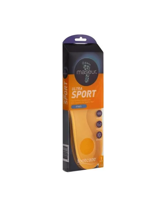 Semelles de protection Ultra Sport - Jaune