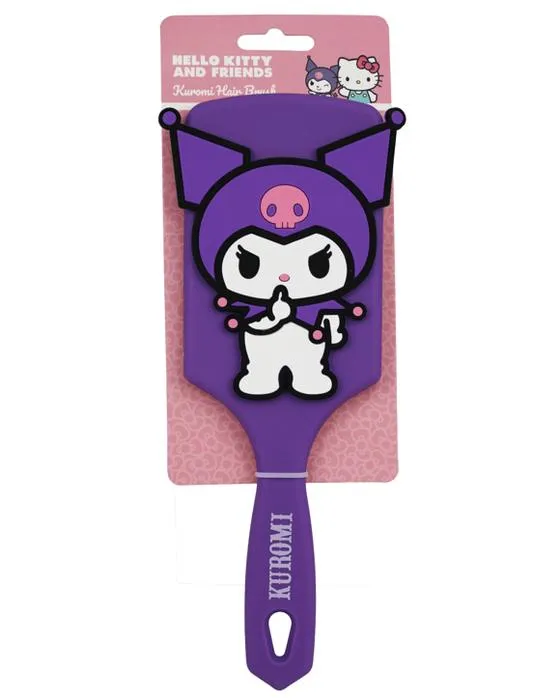 Sanrio Hello Kitty et amis Kuromi brosse à cheveux - violet