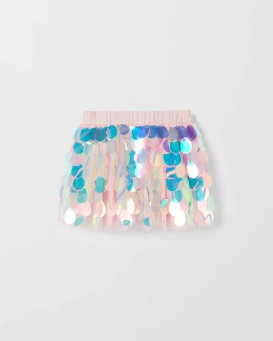 Cibler la jupe Tulle de paillette pour enfants