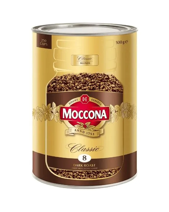 Moccona Classic Dark Instant Café 500g