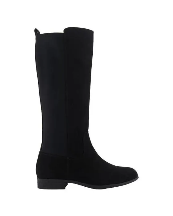 Bottes longues plates et stretch