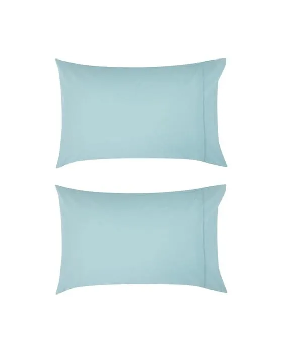 2 Paquet 180 Étuis d'oreillers standard - Marine