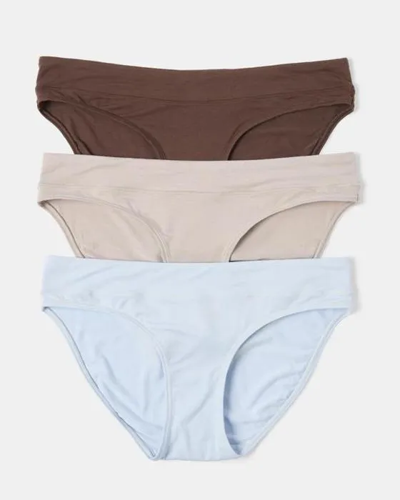3 sachets de bikini en mélange de bambou