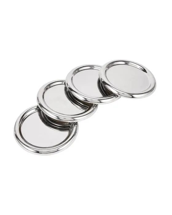 4 Sous-verres en argent