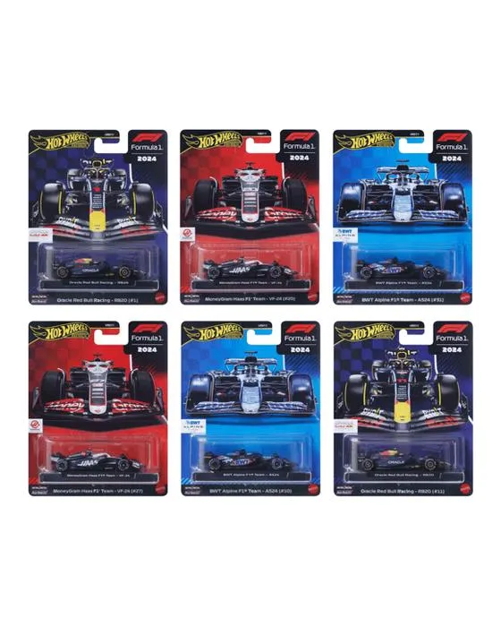 Hot Wheels Premium Die-Cast Formule 1 Race Car - Assortiment