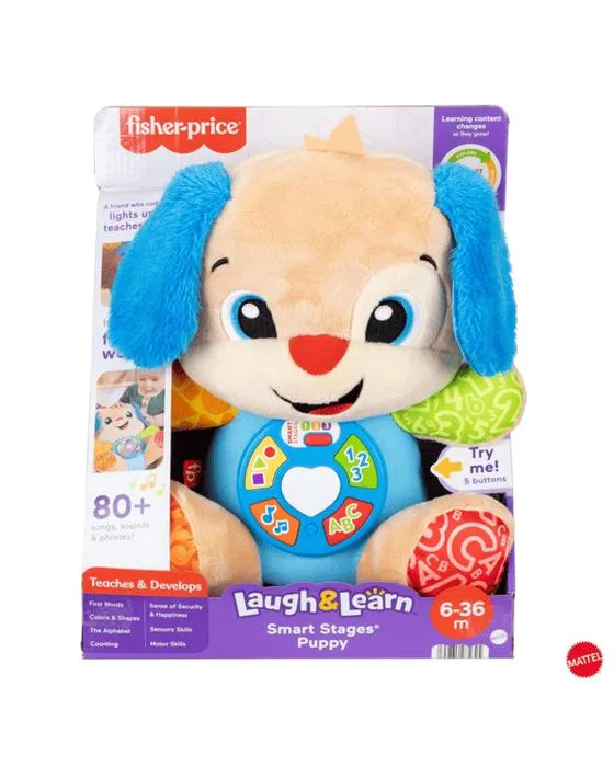 Fisher-Price Rire & Apprendre Smart Stages Puppy - Bleu