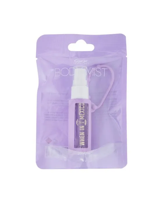Solstice d'été de parfum OXX quand au Mexique corps Mist 20ml - Poire, Jasmine et bois de santal
