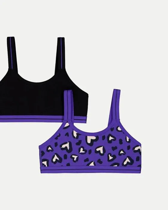 2 Packs de couverture supplémentaire Crop Top