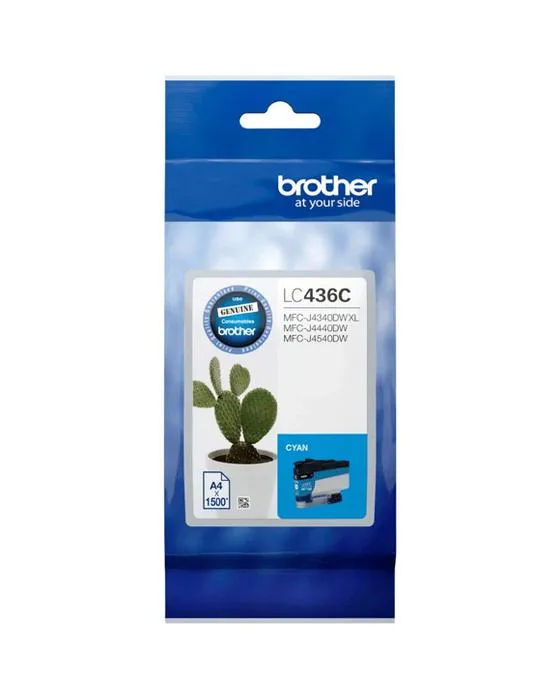 Frère INKvestment LC 436C Cartouche d'encre Cyan