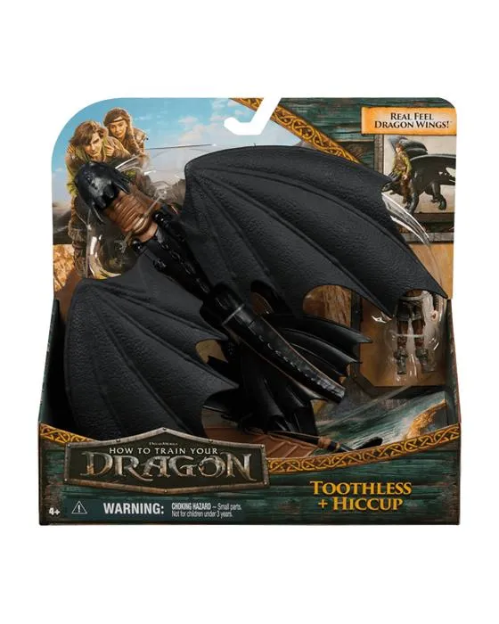 Comment entraîner votre dragon sans dents et jeu de figure d'action de l'Hiccup