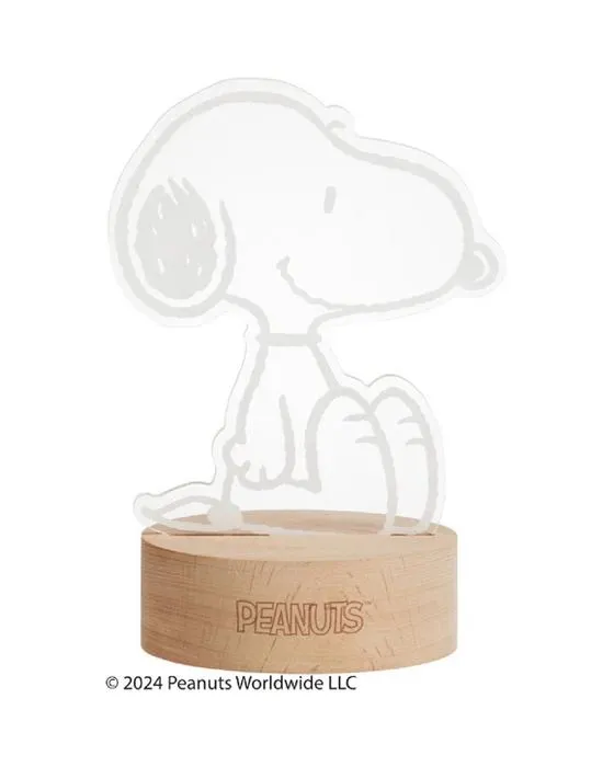 Épaulettes Snoopy Lampe de bureau acrylique