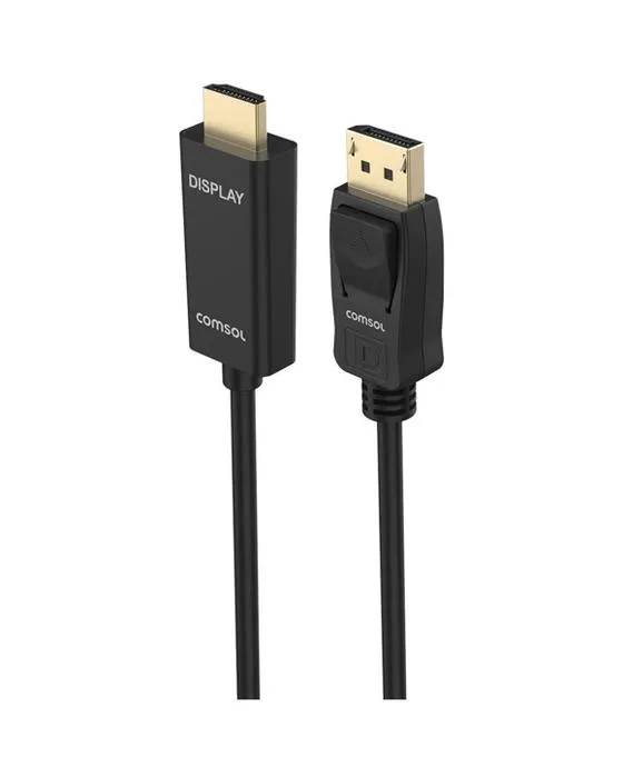 Port d'affichage Comsol vers câble HDMI 4K 1m noir