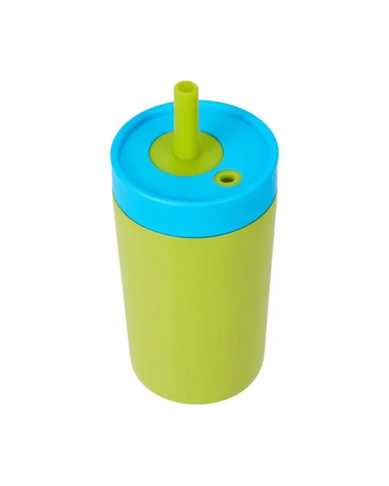 400ml Tumbler mural double vert et bleu