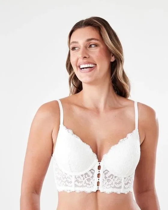 Soutien-gorge de mise en place de lacets coordonné
