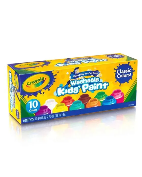 Crayola Lavable pour Enfants - Paquet de 10