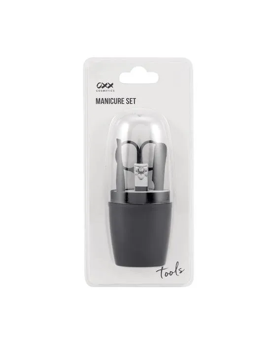 Ensemble de manucure 4 pièces OXX Cosmetics - Noir
