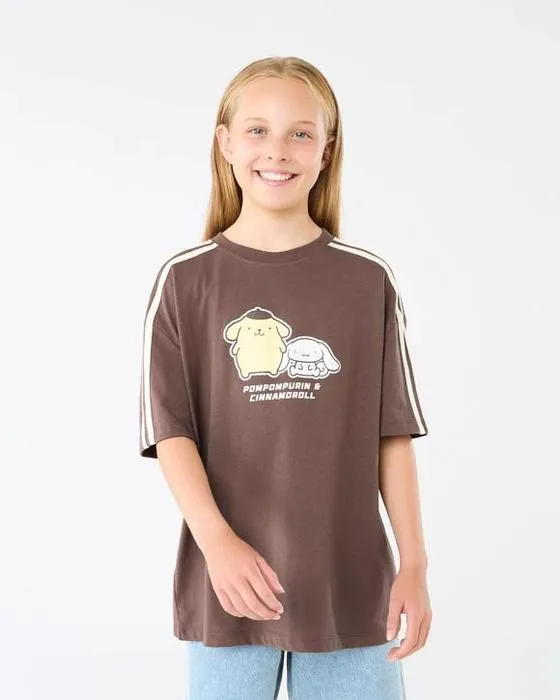T-shirt surdimensionné de licence Pomompurin