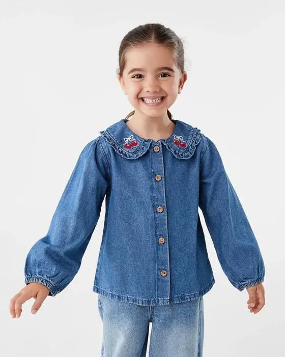 Chemise à manches longues pour frisottier