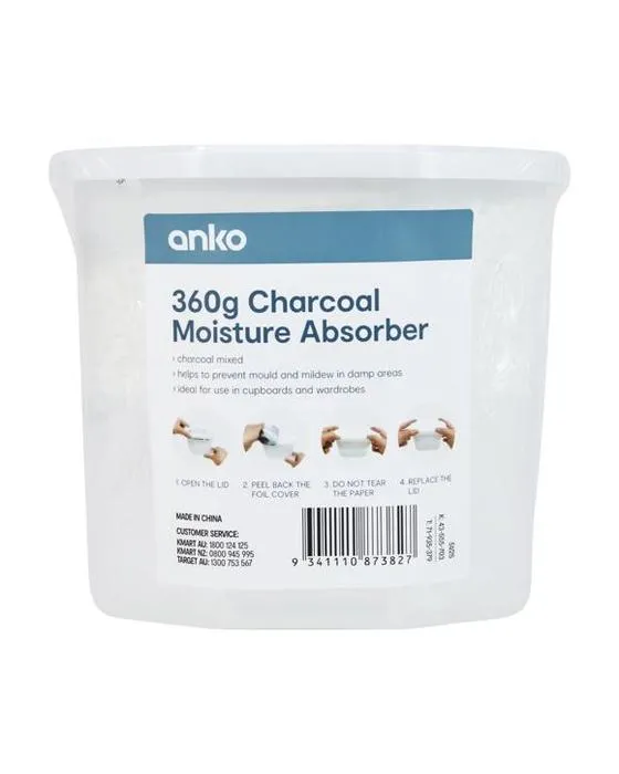360g Absorbeur d'humidité de charbon