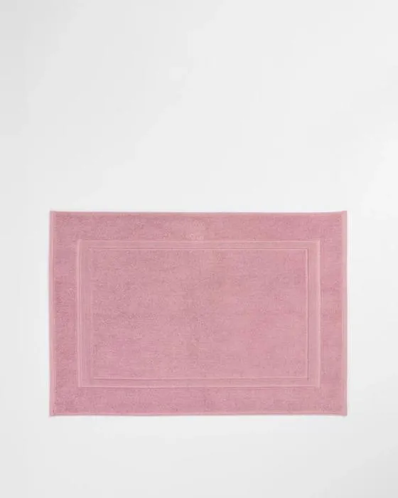Tapis de bain en coton australien Grandeur - Rose