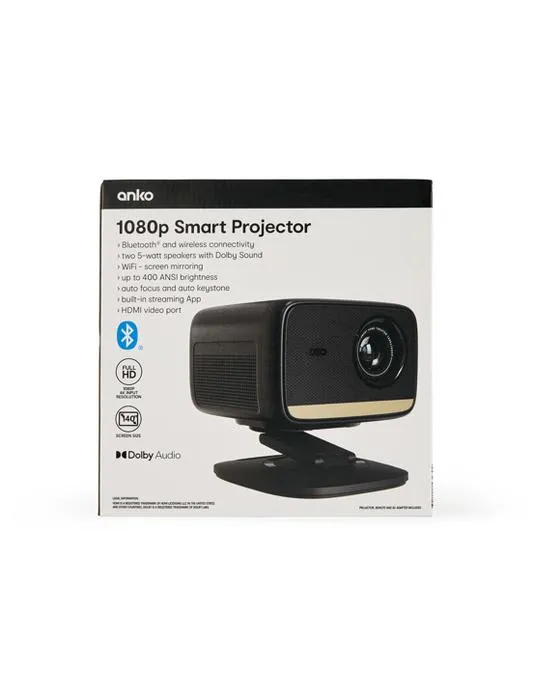 Projecteur intelligent FHD 1080P