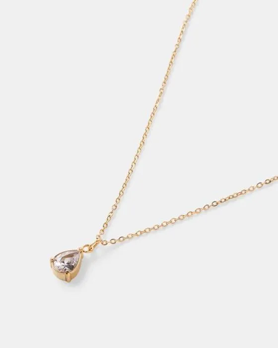 Collier en acier inoxydable imperméable - Ton doré