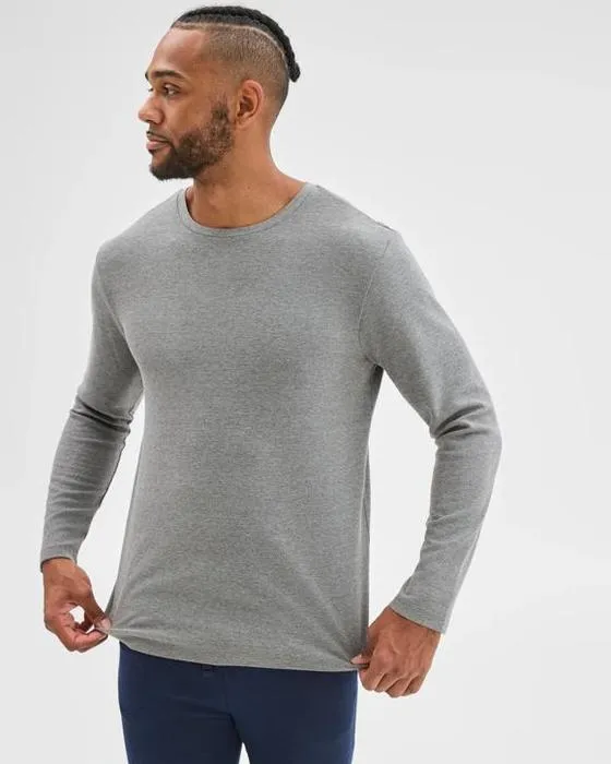 Maxx Australien Cotton Blend Ottoman manches longues T-shirt de sommeil