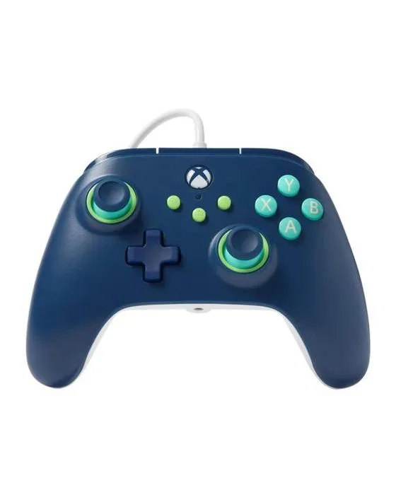 Contrôleur filaire PowerA pour Xbox Series X.S - Mariner Blue