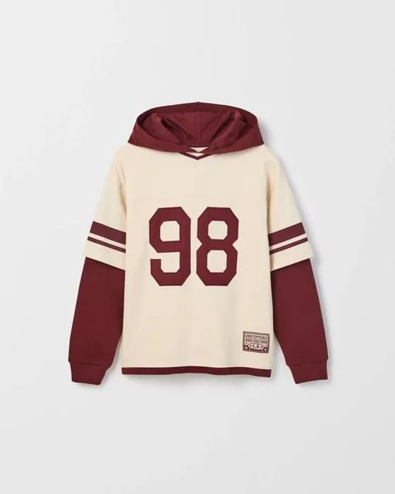 Cible Enfants Australien Cotton Blend Long Sleeve T-shirt à capuche