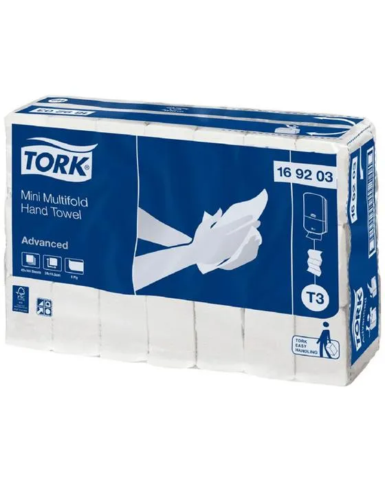 Tork Advanced Mini serviette multifold 42 Pack